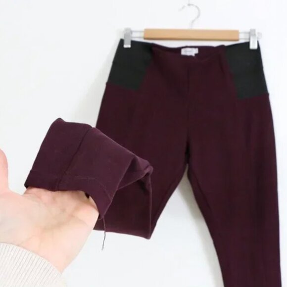 *Kismet Maroon Dress Pant Legging - Picture 1 of 5